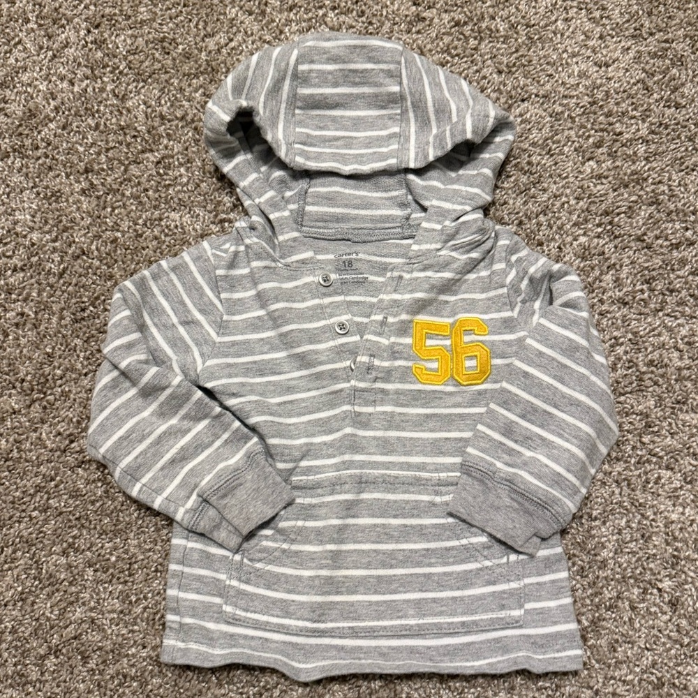 Carters Hooded Shirt